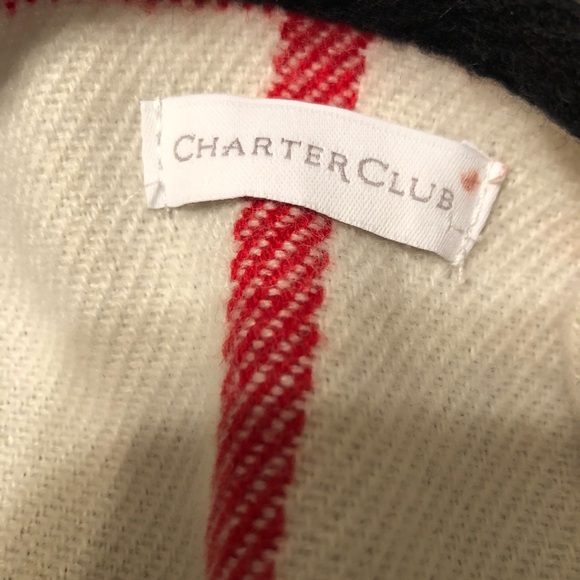 Cozy Charter Club Poncho/Wrap - Picture 3 of 4